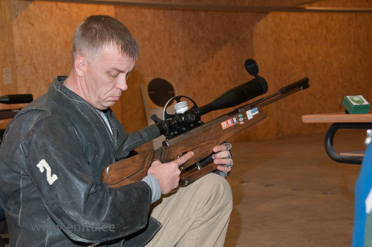 Meelis Kurvits, Weihrauch HW 97 K V-Glide LP, Hawke SideWinder 8-32x56